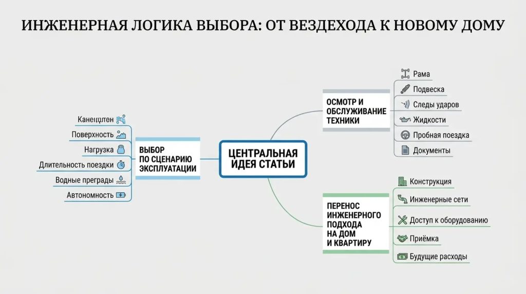 От вездехода к новому дому: инженерная логика выбора